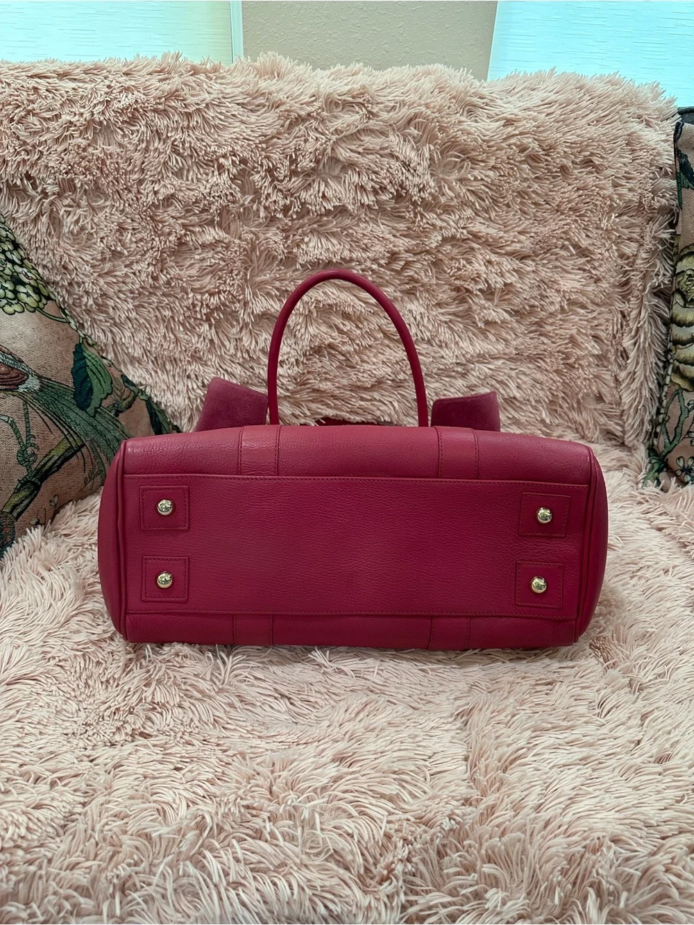 Mulberry structured satchel